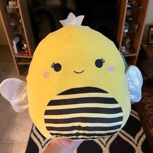 Squishmallow Sunny Queen Bee with Tags